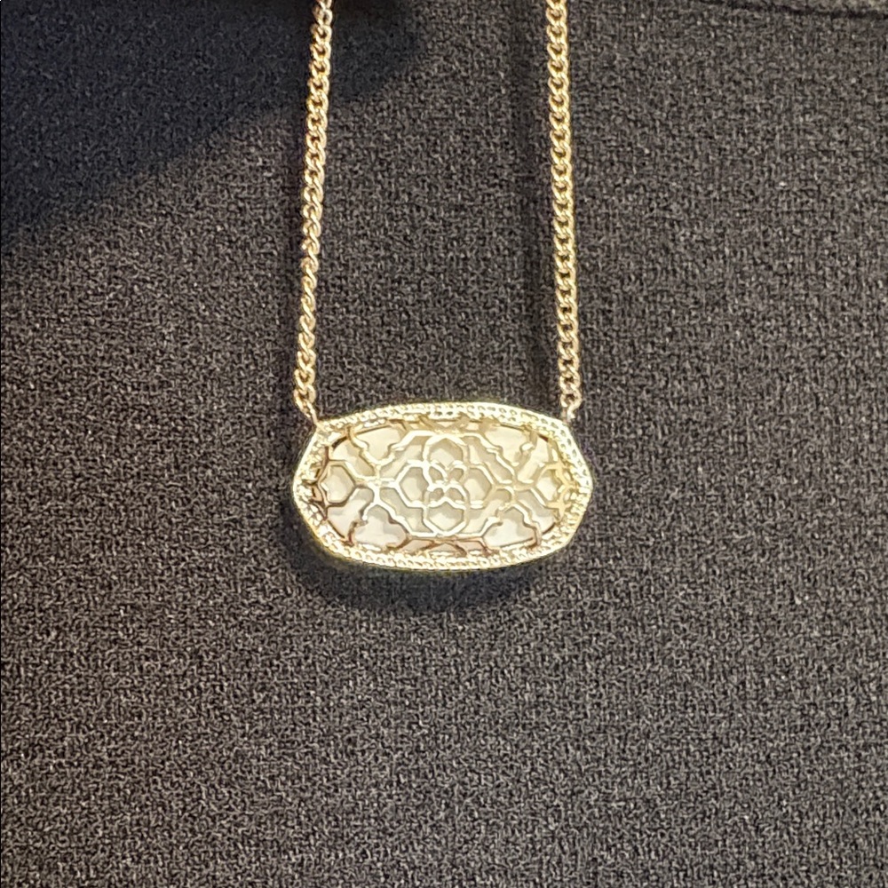 NWOT Lot of 2x [Kendra Scott] Jacqueline Spike Tennis Bracelet & Elisa Necklace - Picture 11 of 15